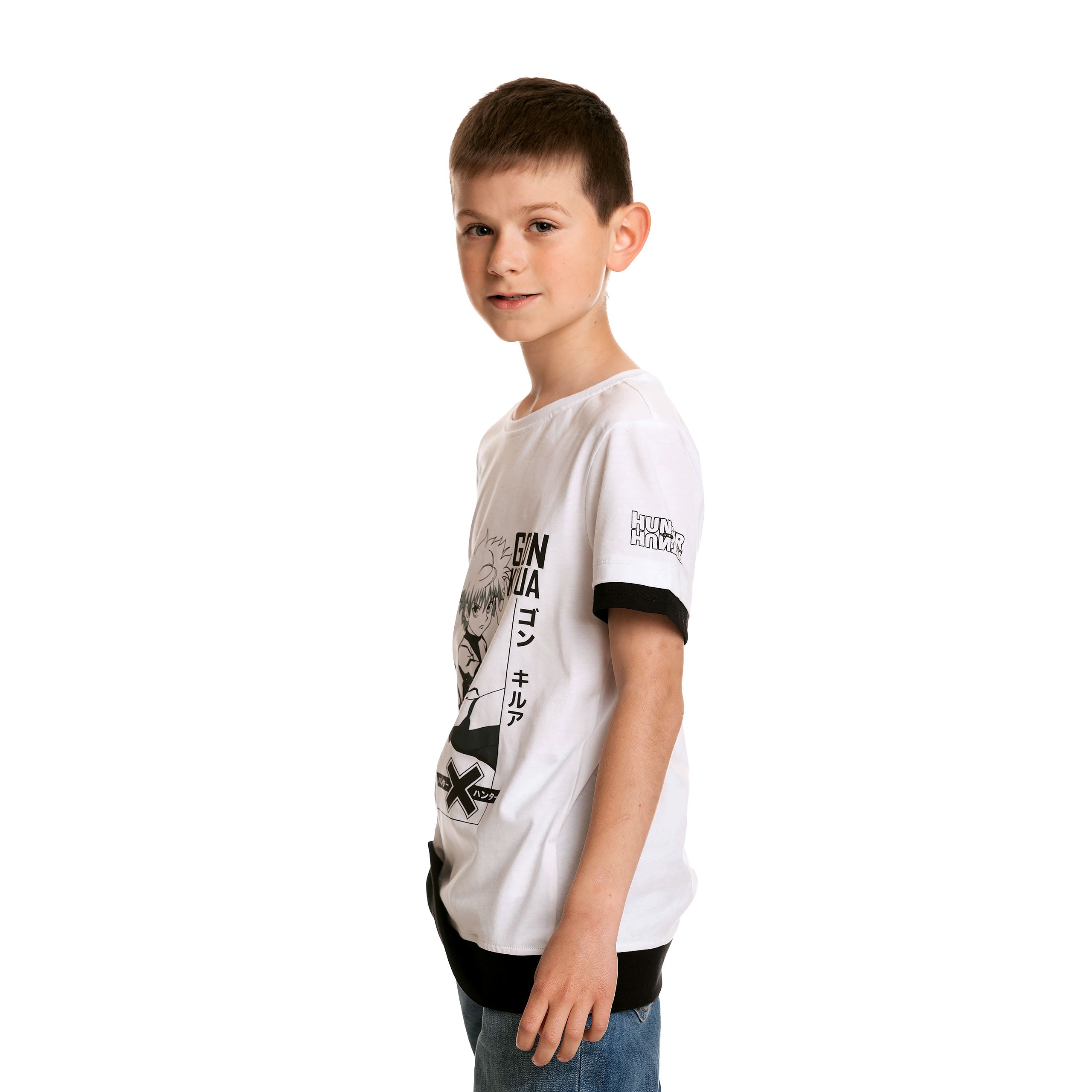 Produktbild Hunter x Hunter - Gon Killua T-Shirt Kinder weiß