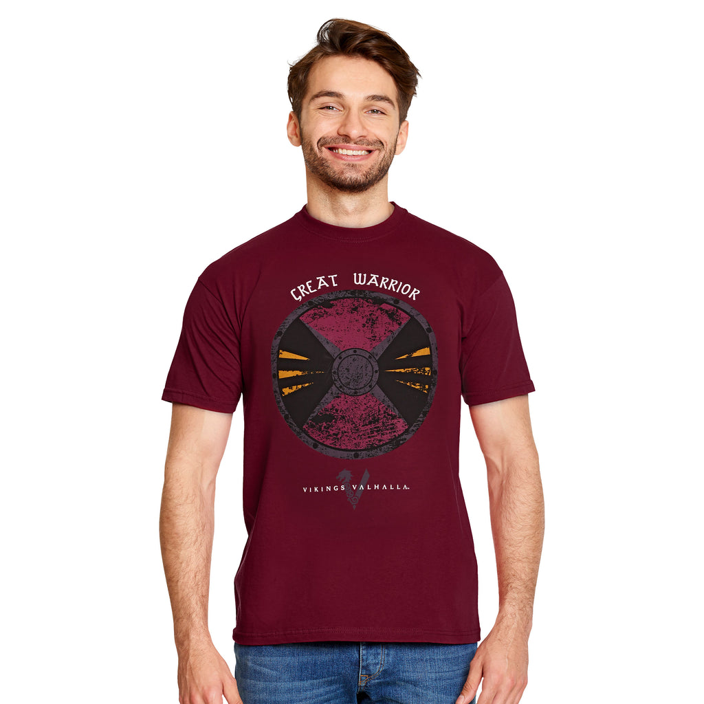 Produktbild Vikings Valhalla - Great Warrior T-Shirt rot