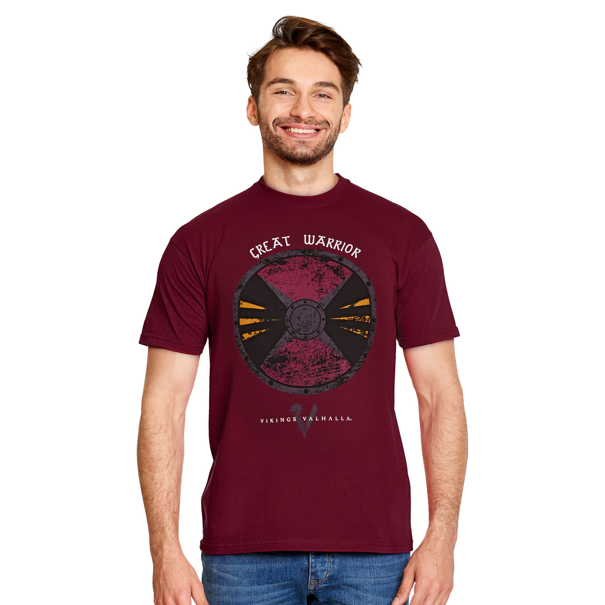 Produktbild Vikings Valhalla - Great Warrior T-Shirt rot