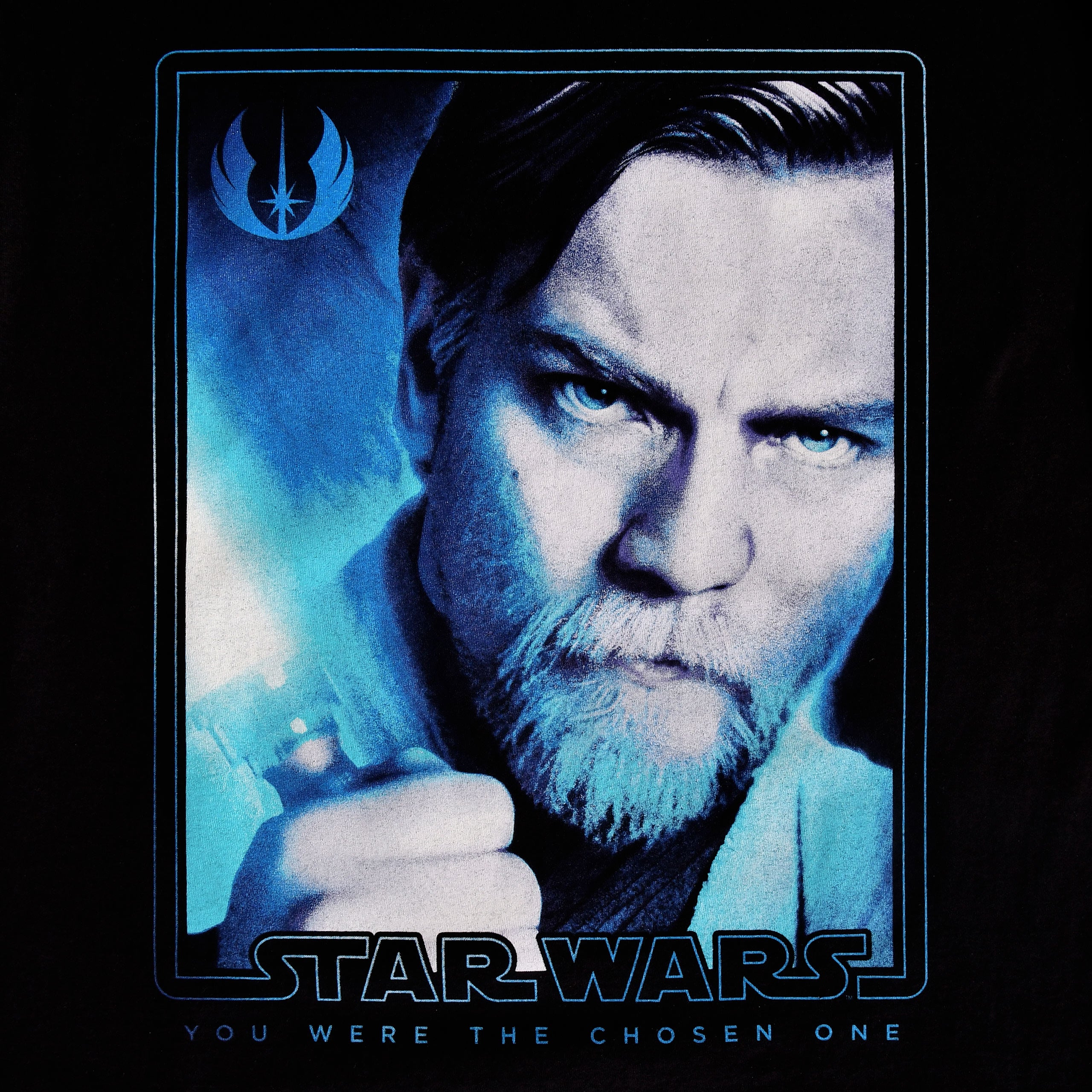 Produktbild Star Wars - Obi-Wan Kenobi Poster T-Shirt schwarz