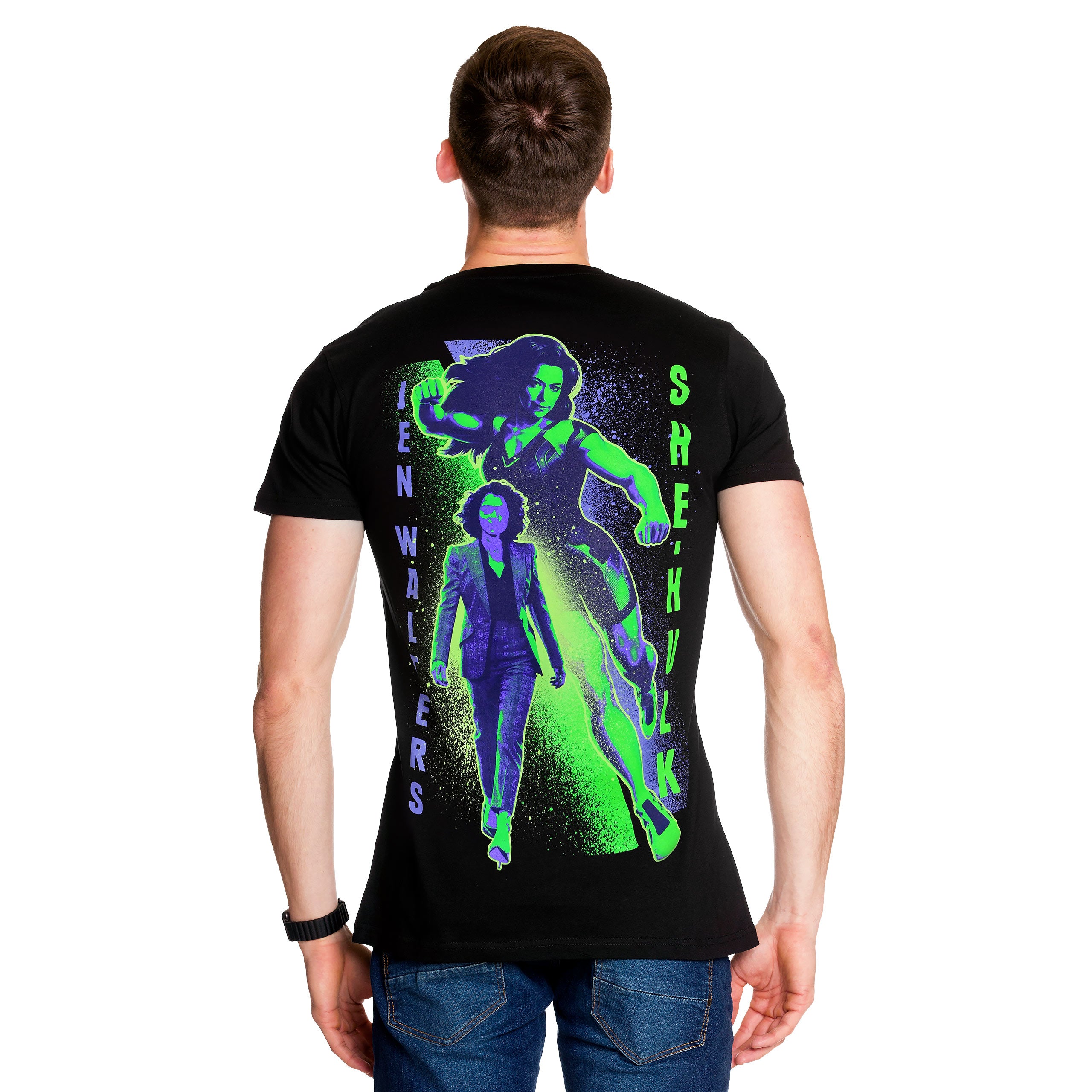 Produktbild She-Hulk - Jen Walters T-Shirt schwarz