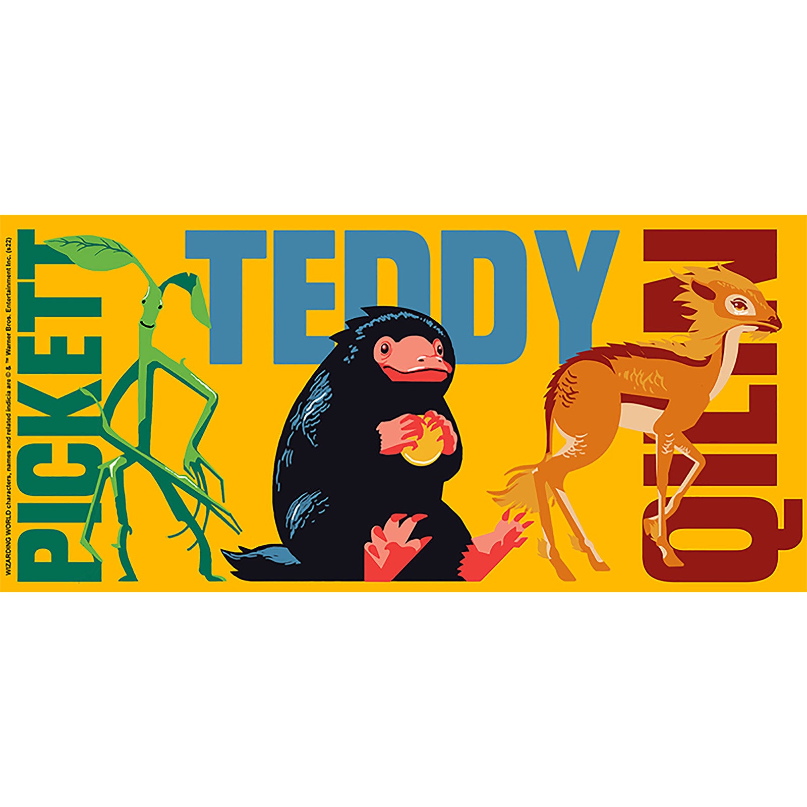 Produktbild Teddy, Pickett & Qilin Tasse - Phantastische Tierwesen Dumbledores Geheimnisse