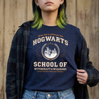 Produktbild Hogwarts School T-Shirt blau - Harry Potter
