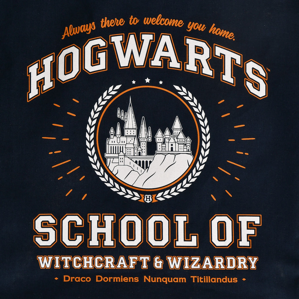 Product image Hogwarts School Jute Bag Blue - Harry Potter