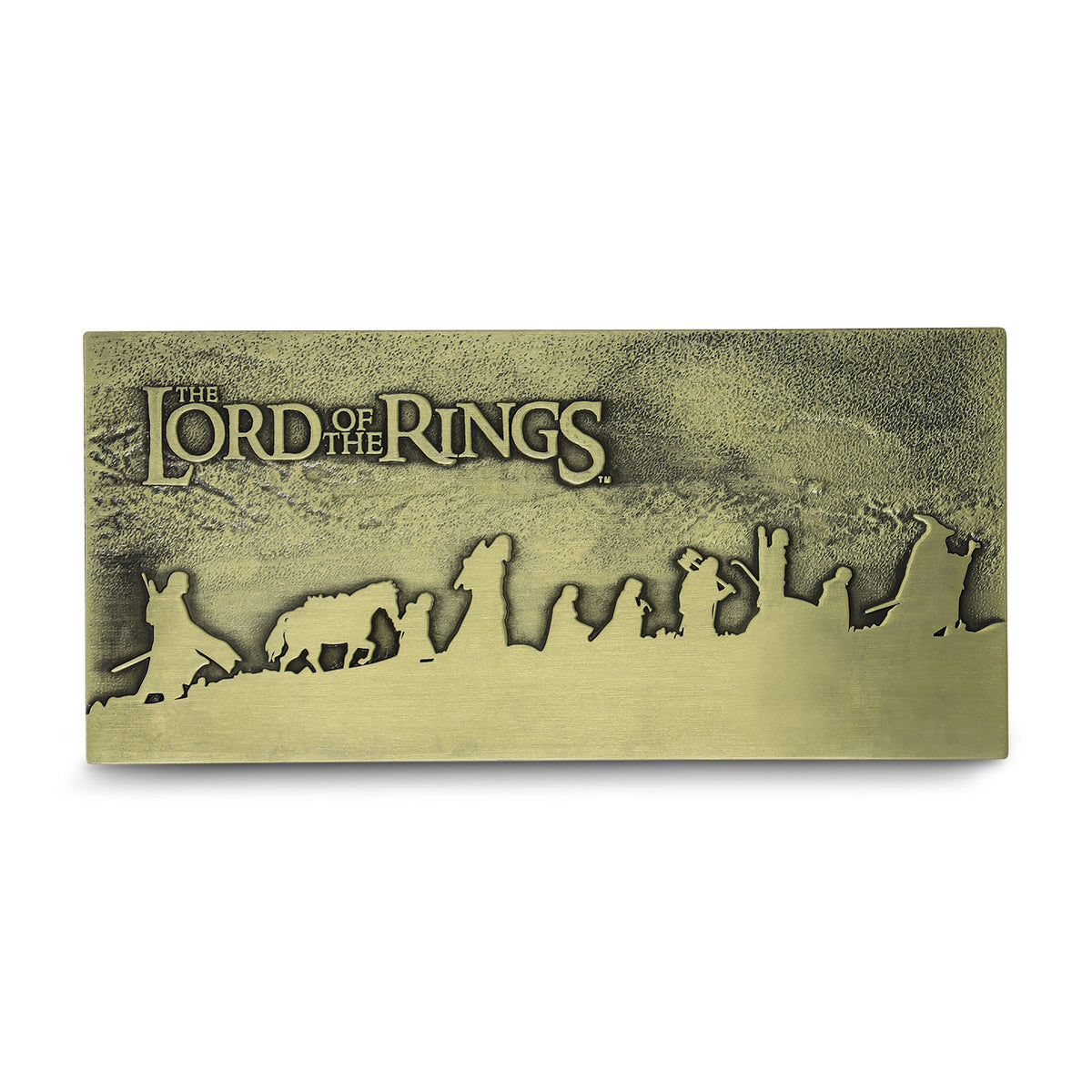 Produktbild Der Herr der Ringe - Die Gefährten Plakette limitiert