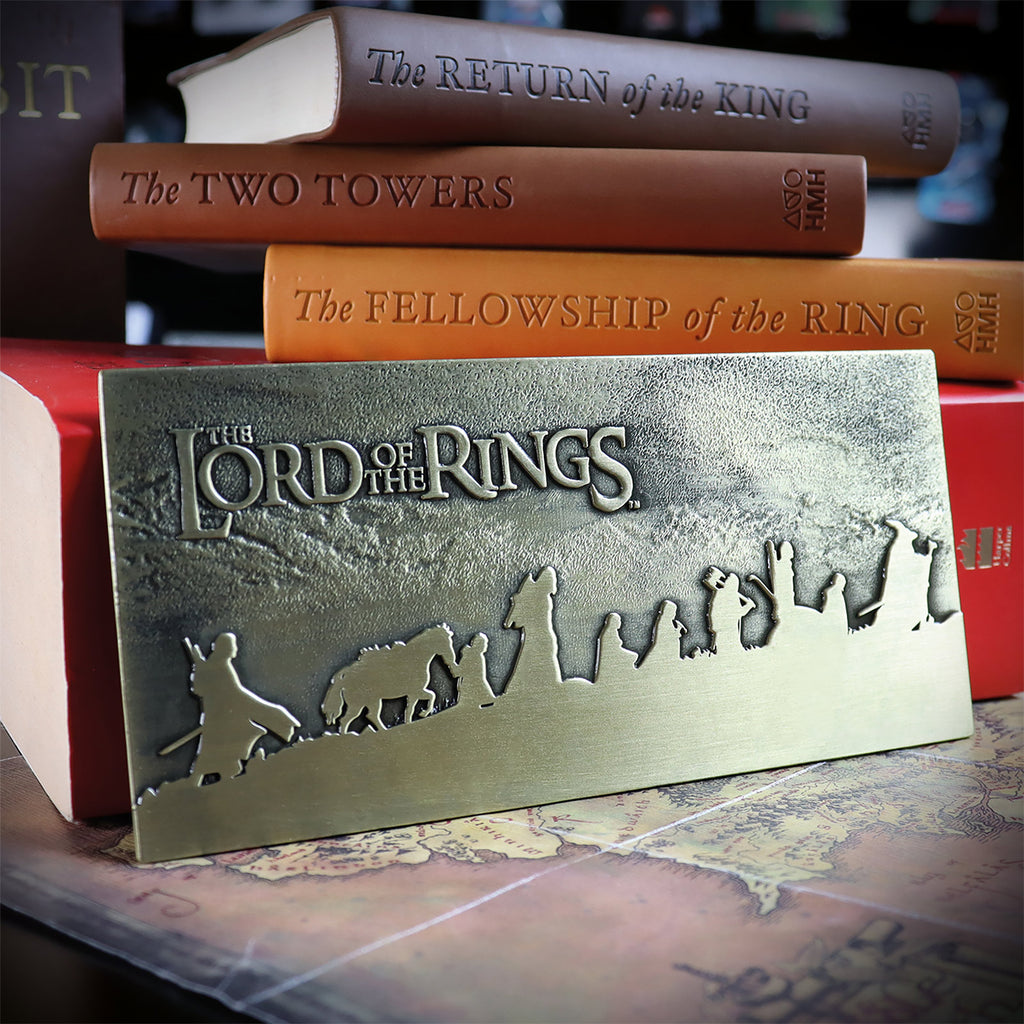 Produktbild Der Herr der Ringe - Die Gefährten Plakette limitiert