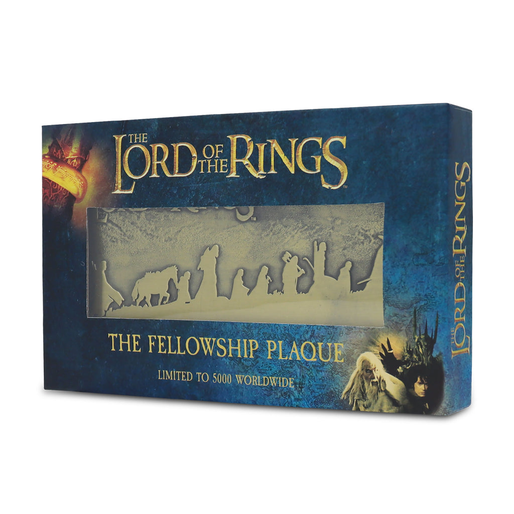 Produktbild Der Herr der Ringe - Die Gefährten Plakette limitiert