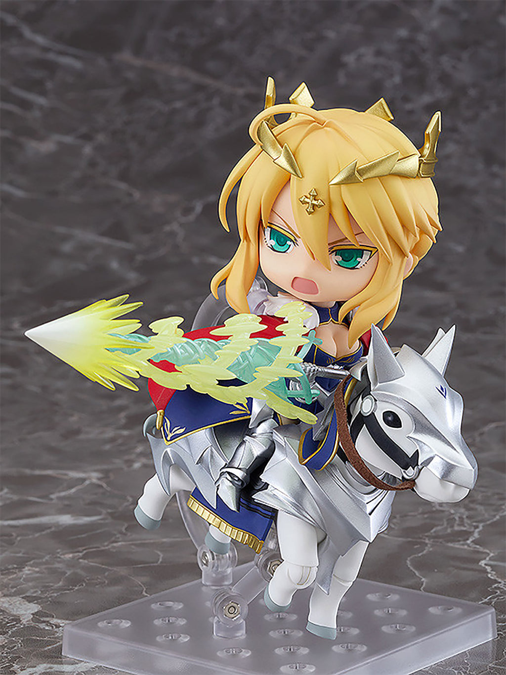Produktbild Fate/Grand Order - Lancer/Altria Pendragon mit Dun Stallion Nendoroid Actionfigur
