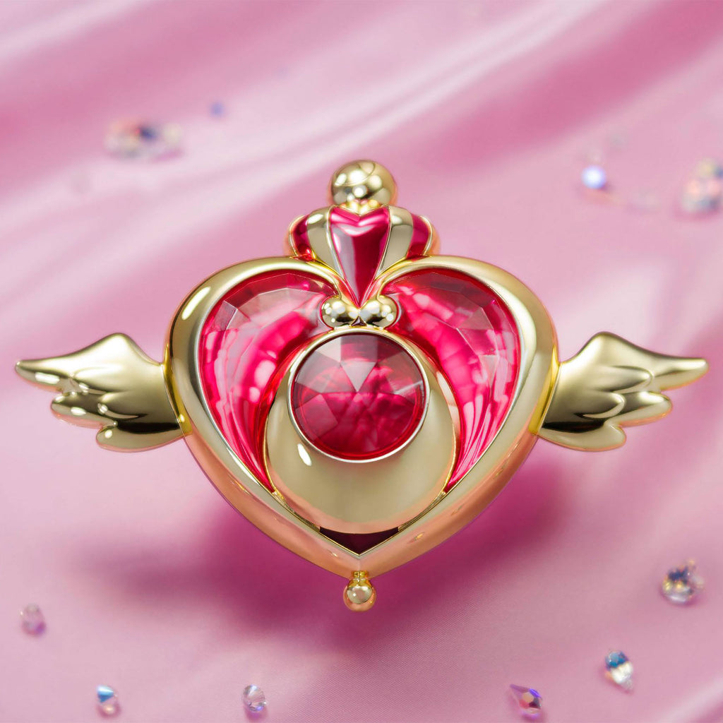 Product image Sailor Moon - Crisis Moon Compact Transformation Brooch with Light and Sound Effects