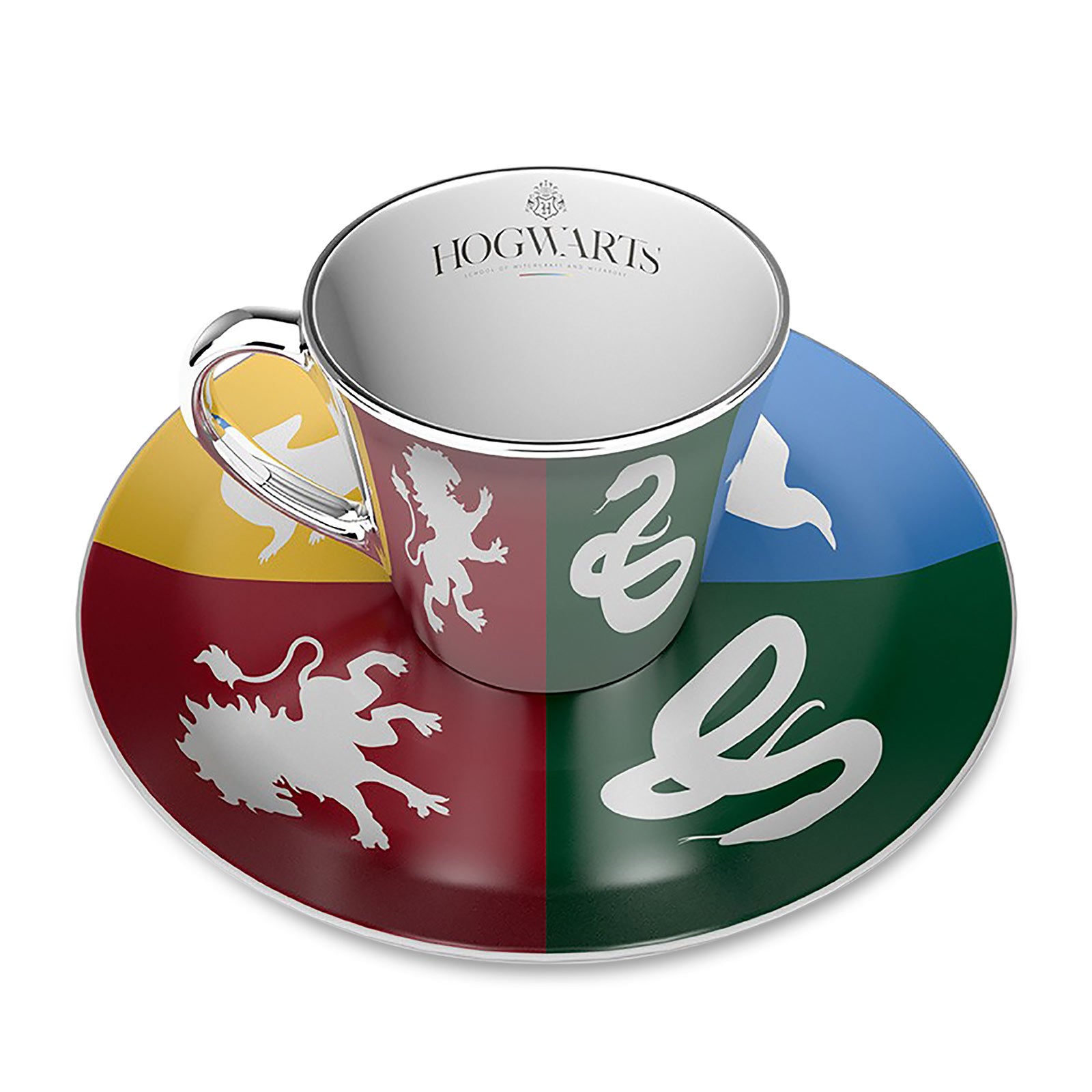 Produktbild Harry Potter - Hauswappen Spiegeltasse mit Teller