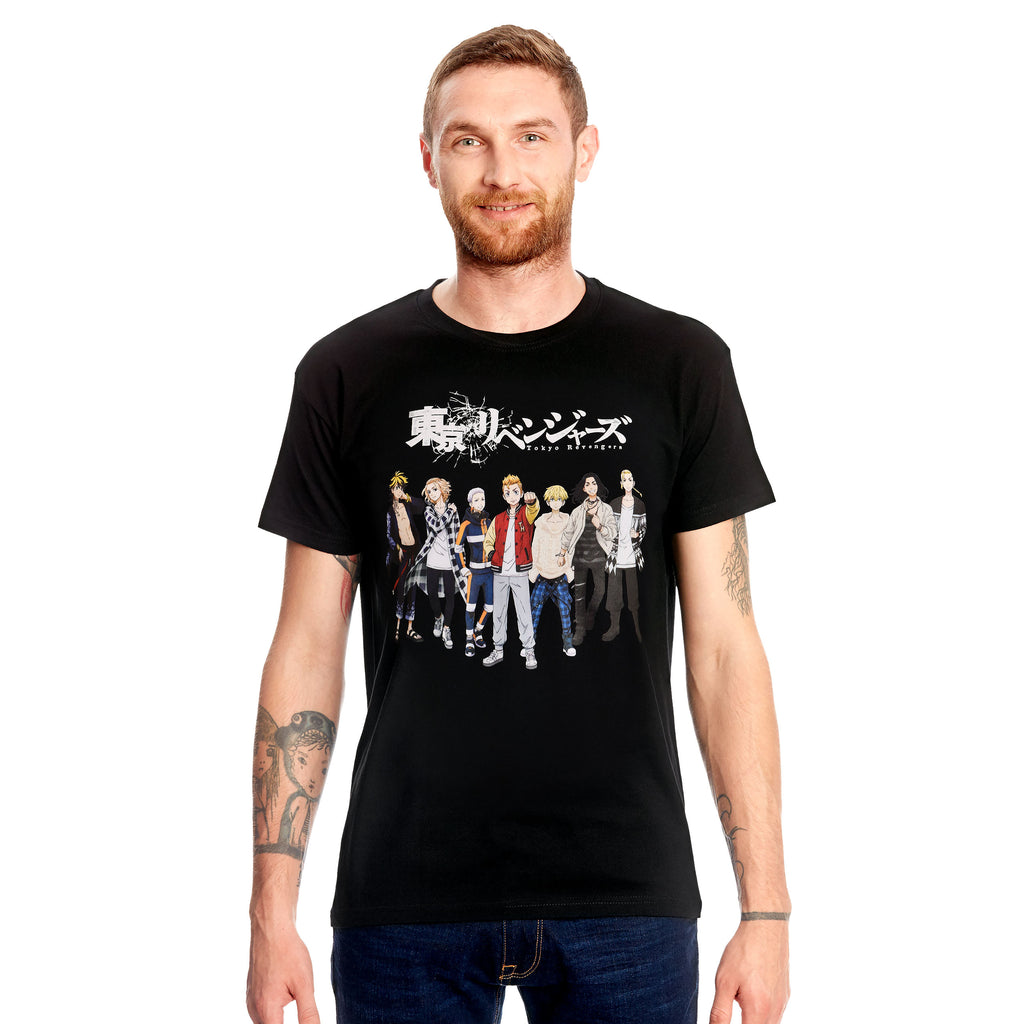 Produktbild Tokyo Revengers - Group T-Shirt schwarz