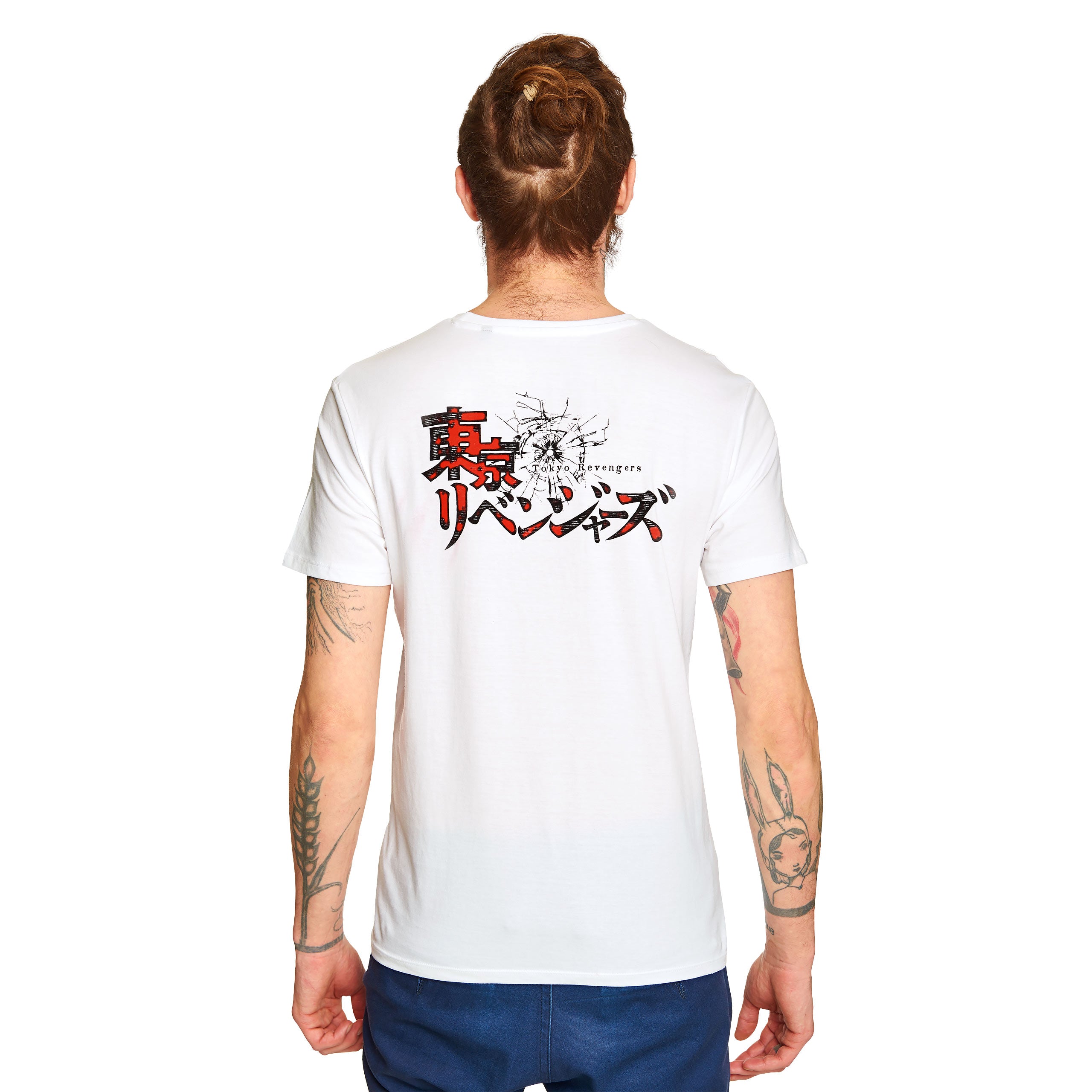 Produktbild Tokyo Revengers - Yellow Square Logo T-Shirt weiß