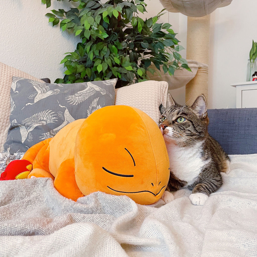 Produktbild Pokemon - Glumanda Plüsch Figur schlafend