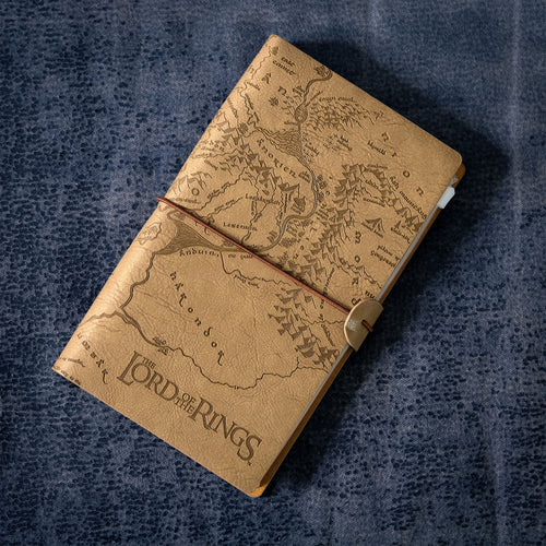 Produktbild Der Herr der Ringe - Mittelerdekarte Notizbuch
