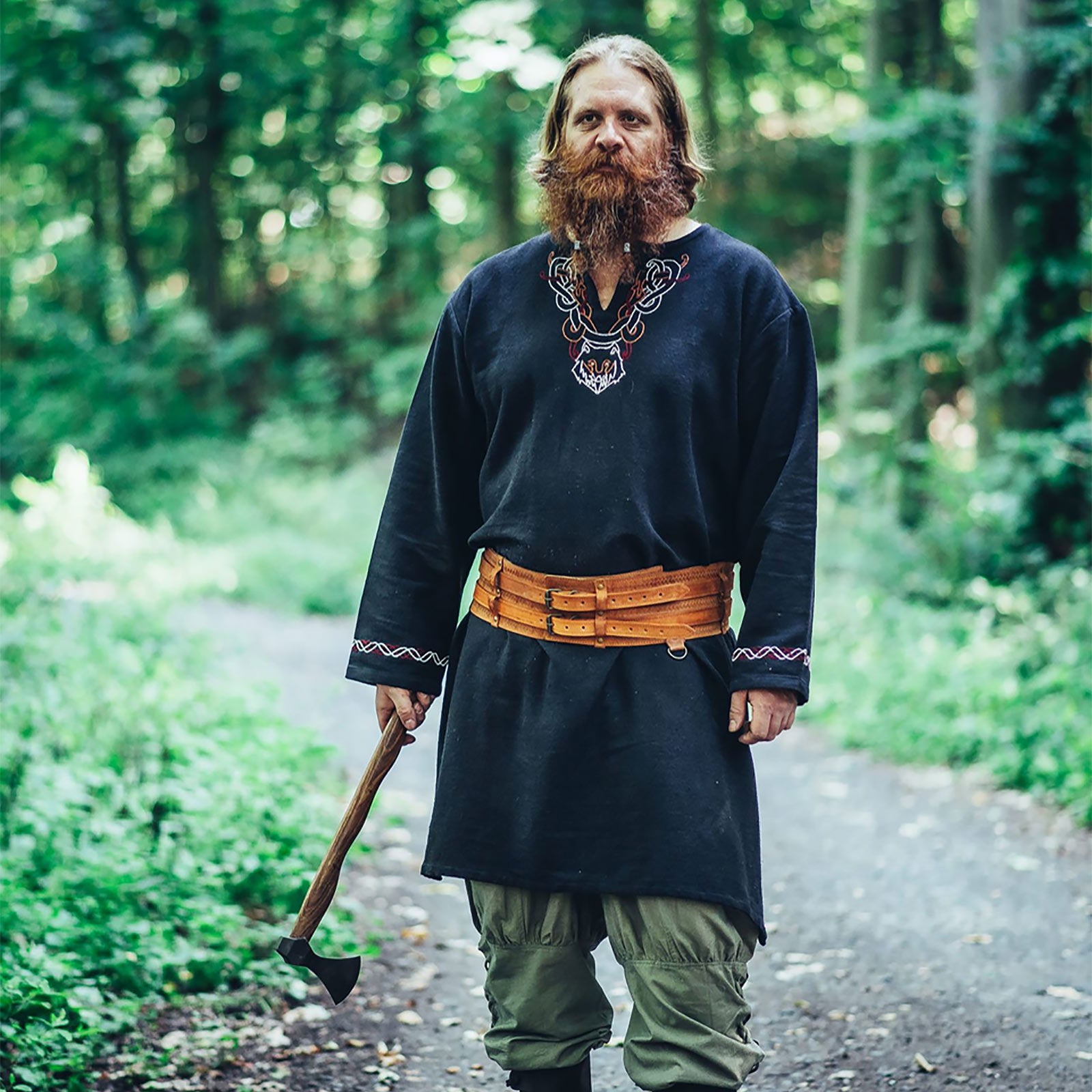 Produktbild Mittelalter Tunika Freki schwarz