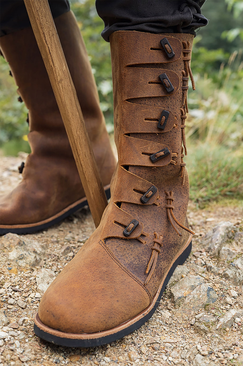 Produktbild Mittelalter Stiefel Odin braun