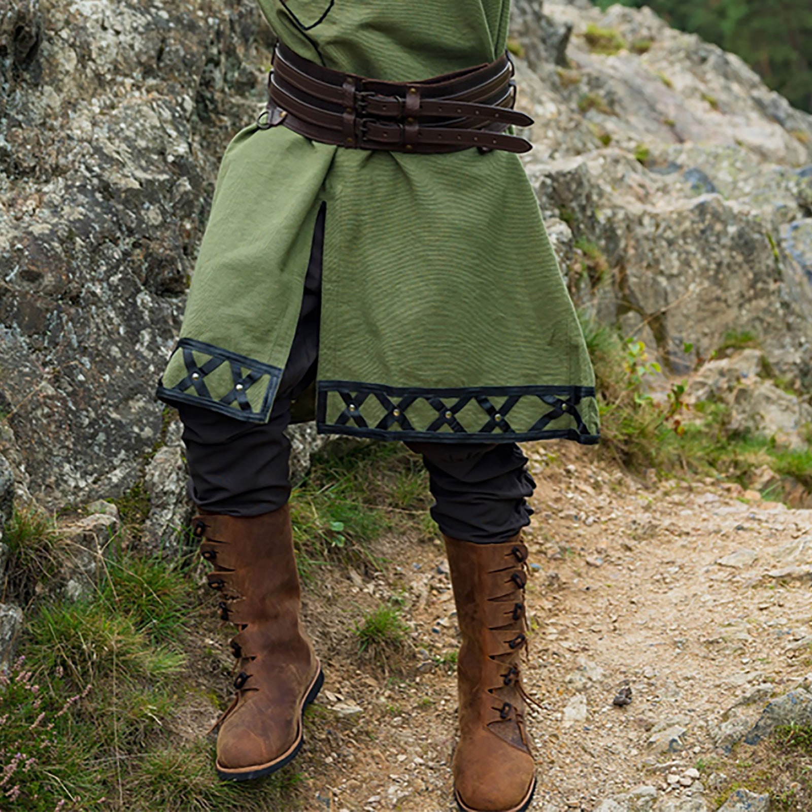 Produktbild Mittelalter Stiefel Odin braun