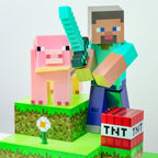 Produktbild Minecraft - Steve Diorama Tischlampe