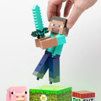 Produktbild Minecraft - Steve Diorama Tischlampe