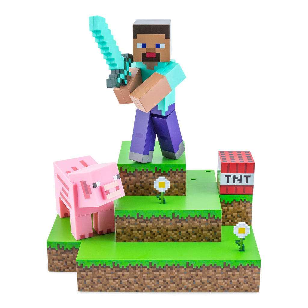 Produktbild Minecraft - Steve Diorama Tischlampe