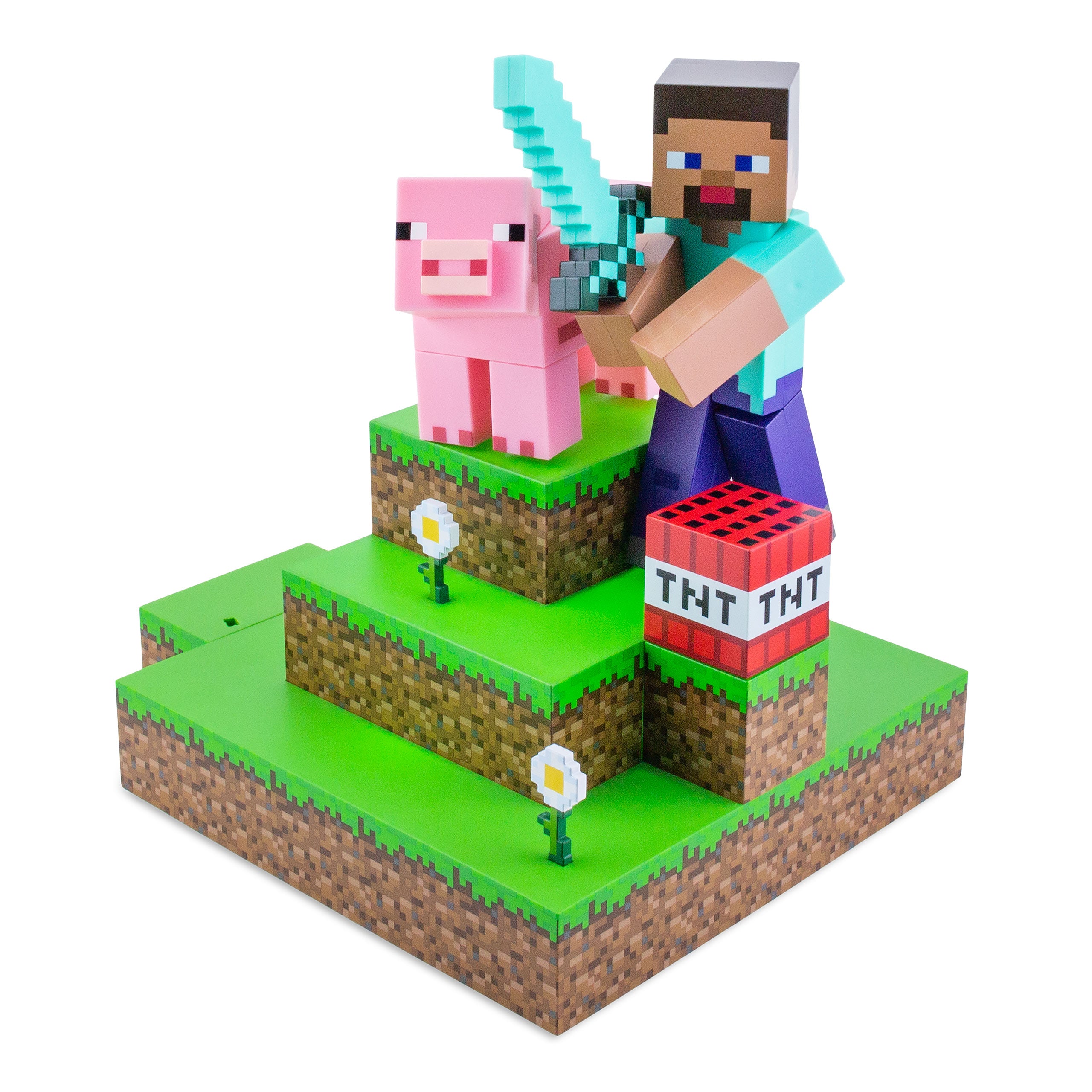 Produktbild Minecraft - Steve Diorama Tischlampe