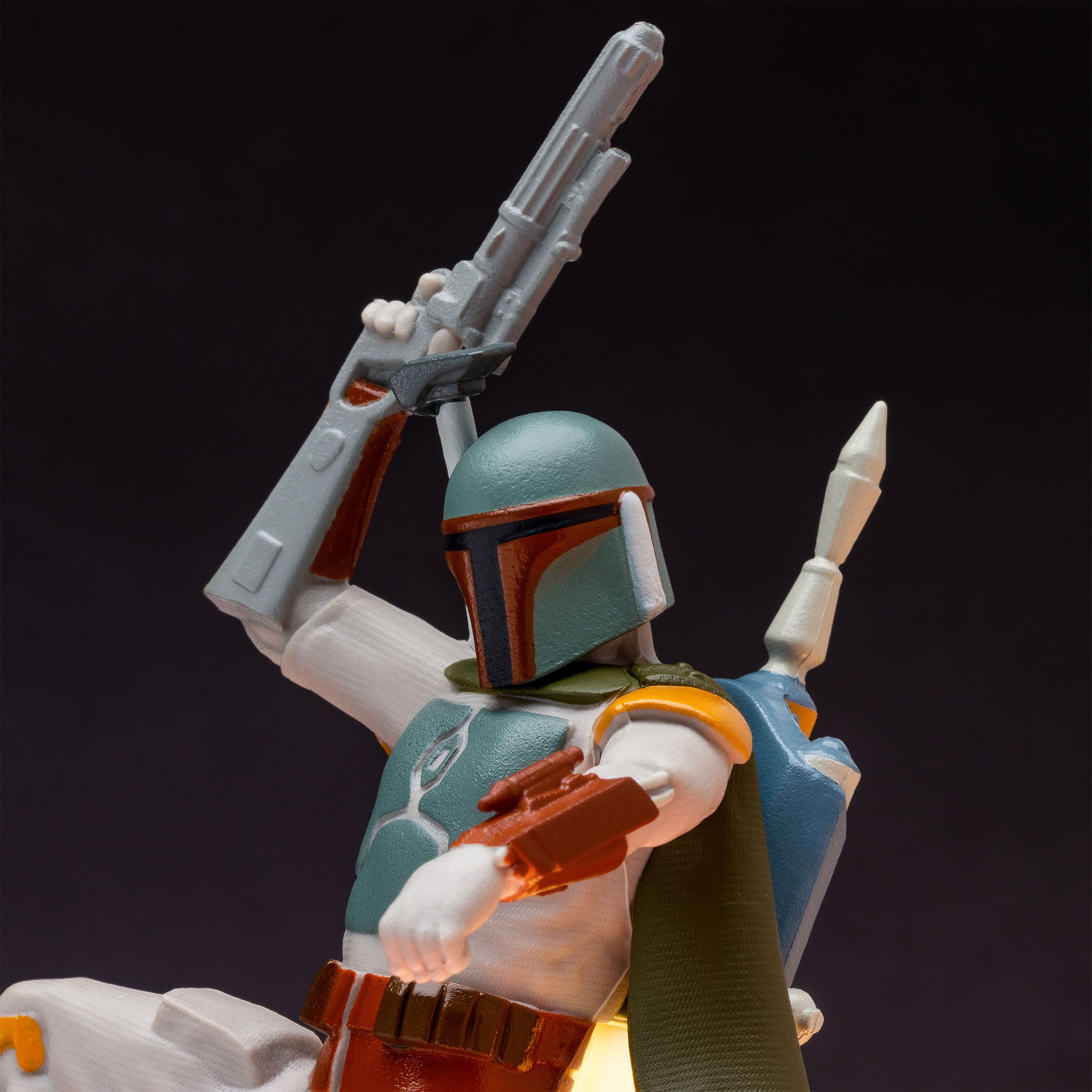 Produktbild Boba Fett Diorama Tischlampe - Star Wars The Book of Boba Fett