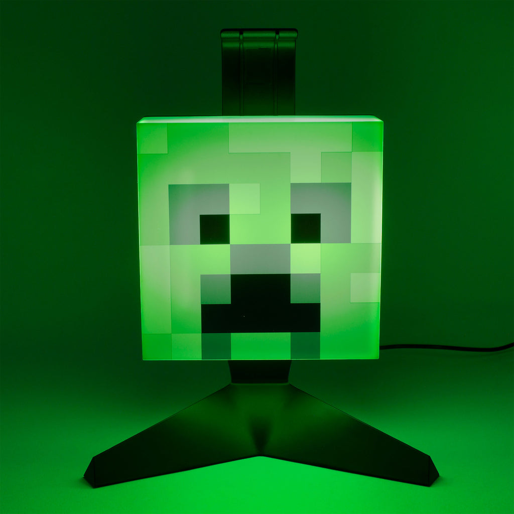 Produktbild Creeper Kopfhörer Ständer mit Licht - Minecraft