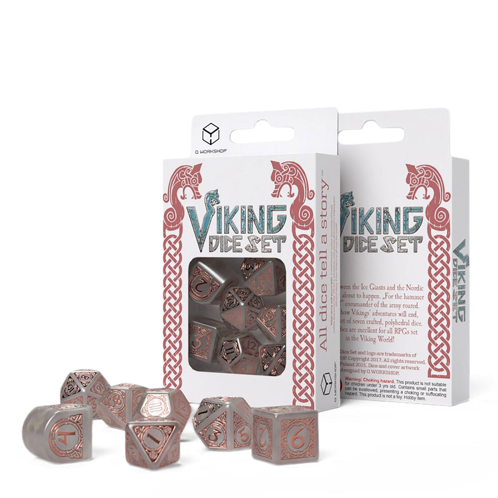 Produktbild Niflheim Viking RPG Würfel Set 7tlg