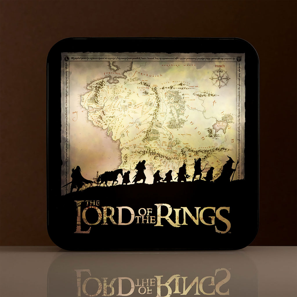 Produktbild Der Herr der Ringe - Mittelerde Karte Lampe