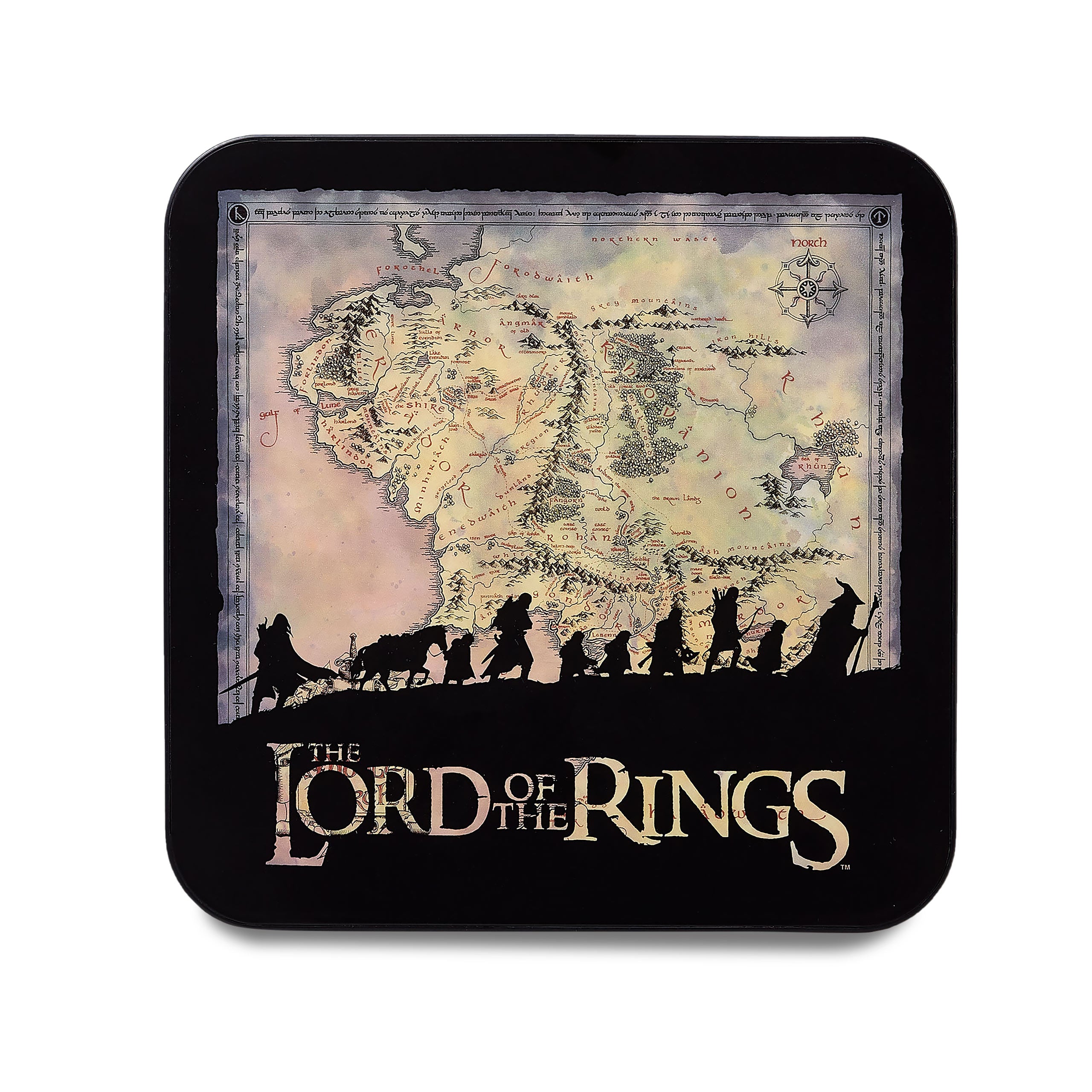 Produktbild Der Herr der Ringe - Mittelerde Karte Lampe