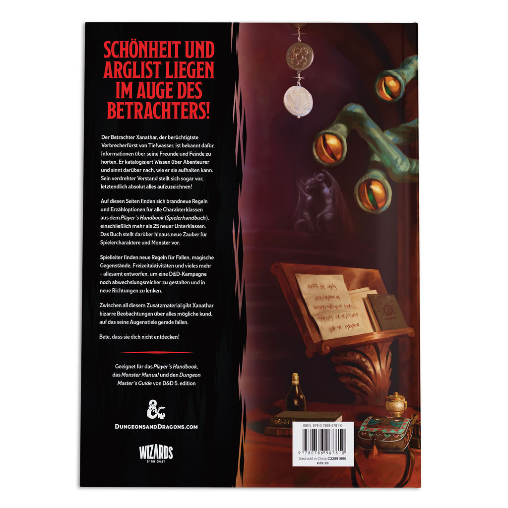 Produktbild Dungeons & Dragons - Xanathars Guide To Everything Regelwerk
