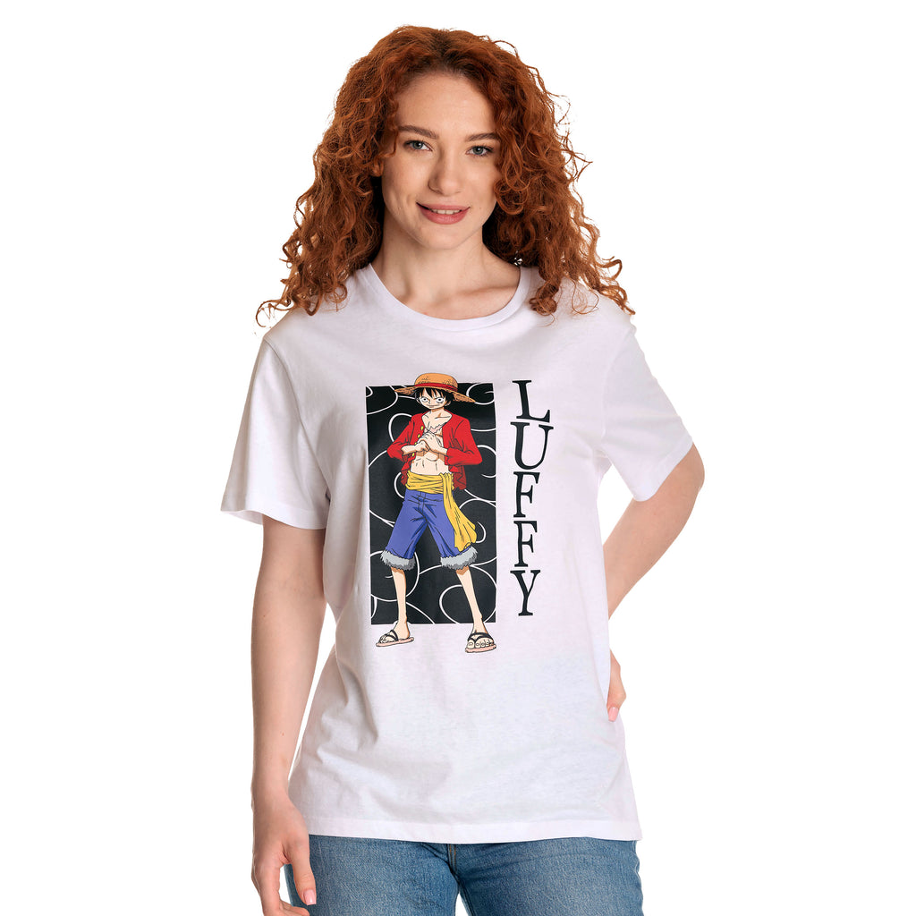 Produktbild One Piece - Luffy T-Shirt weiß