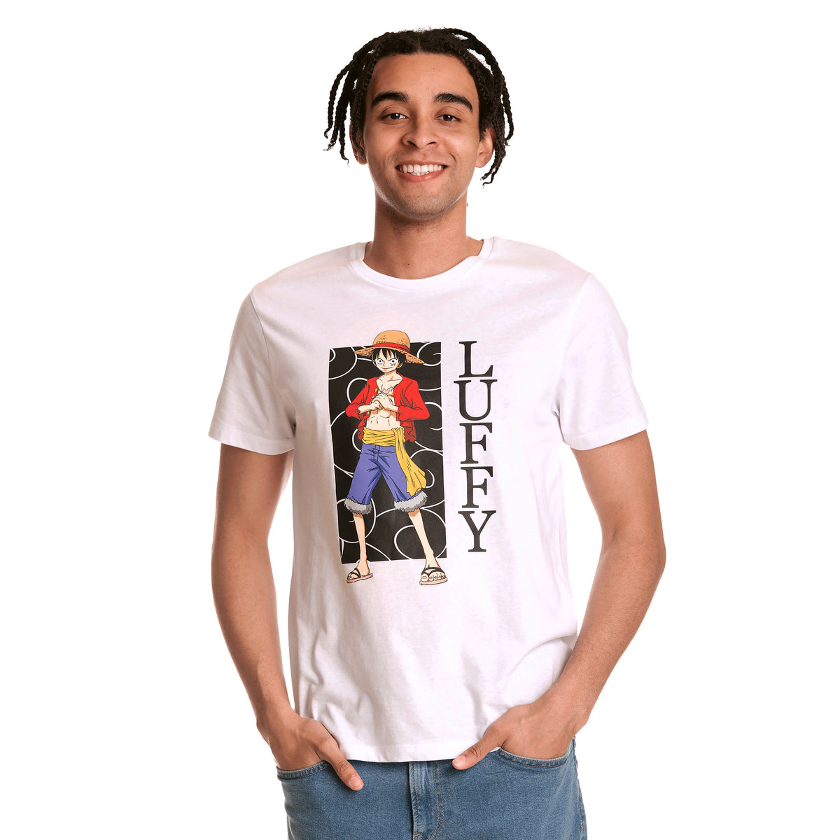 Produktbild One Piece - Luffy T-Shirt weiß
