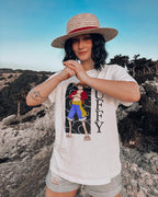 Produktbild One Piece - Luffy T-Shirt weiß