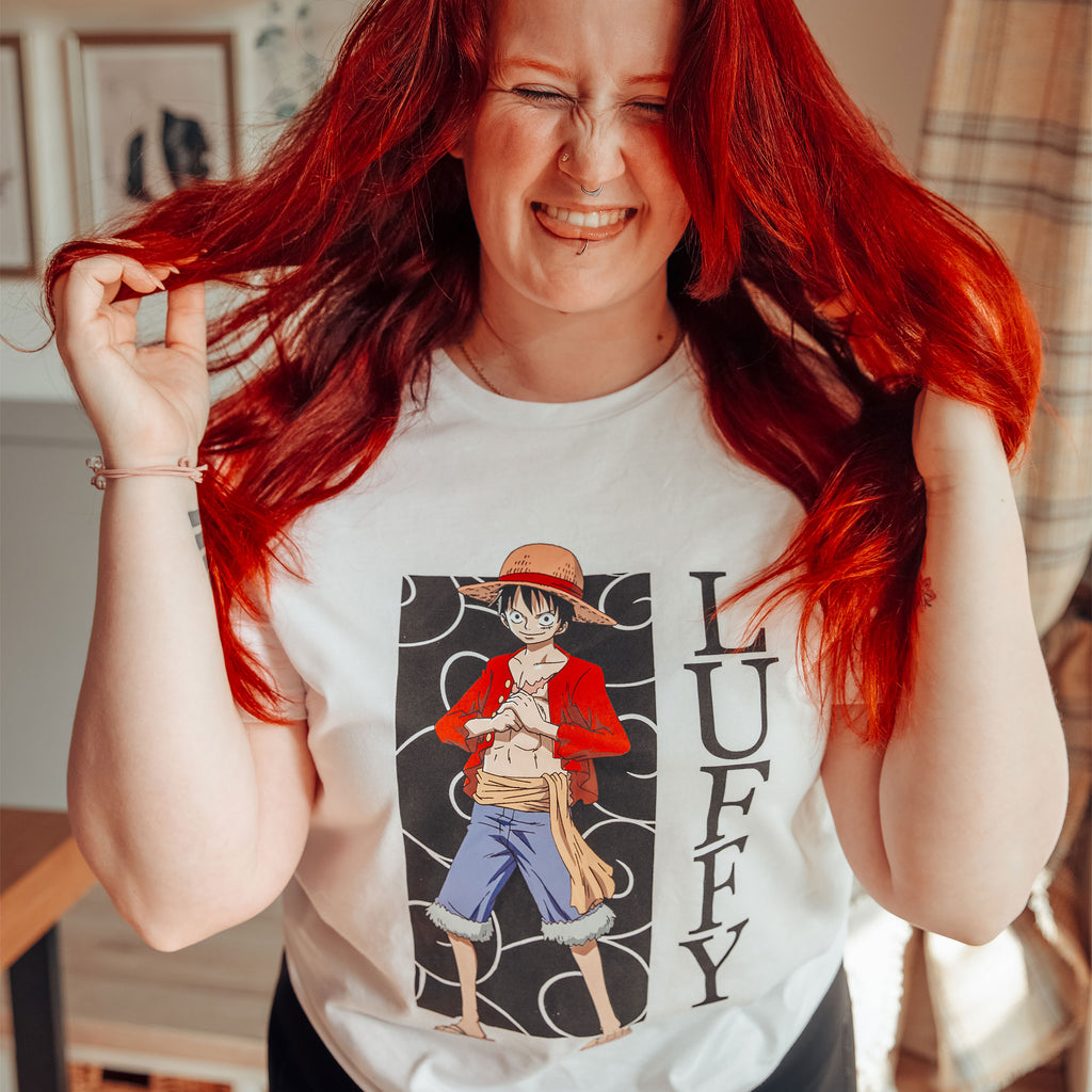 Produktbild One Piece - Luffy T-Shirt weiß