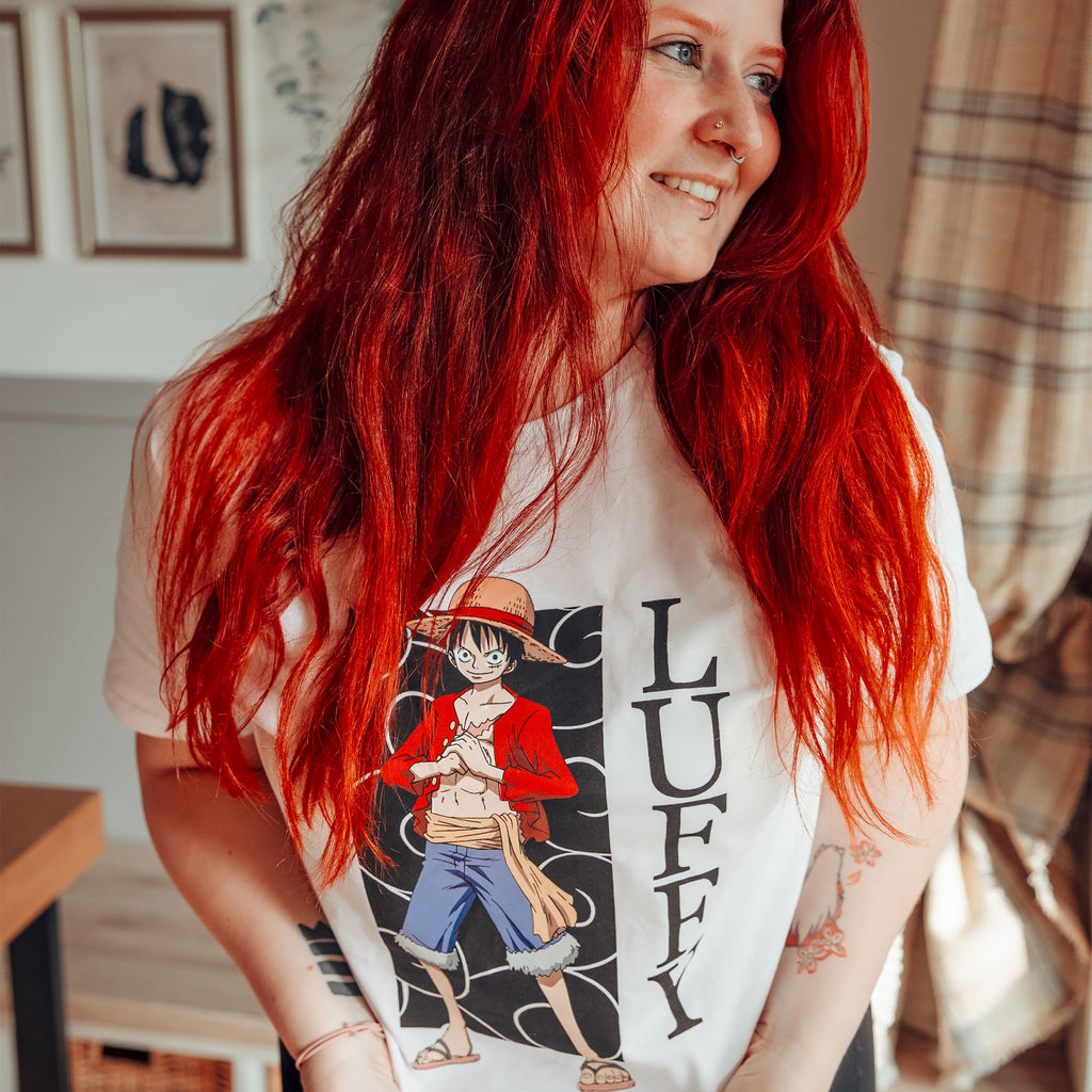 Produktbild One Piece - Luffy T-Shirt weiß
