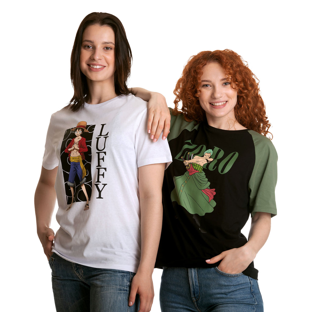 Product image One Piece - Roronoa Zoro T-Shirt black-green