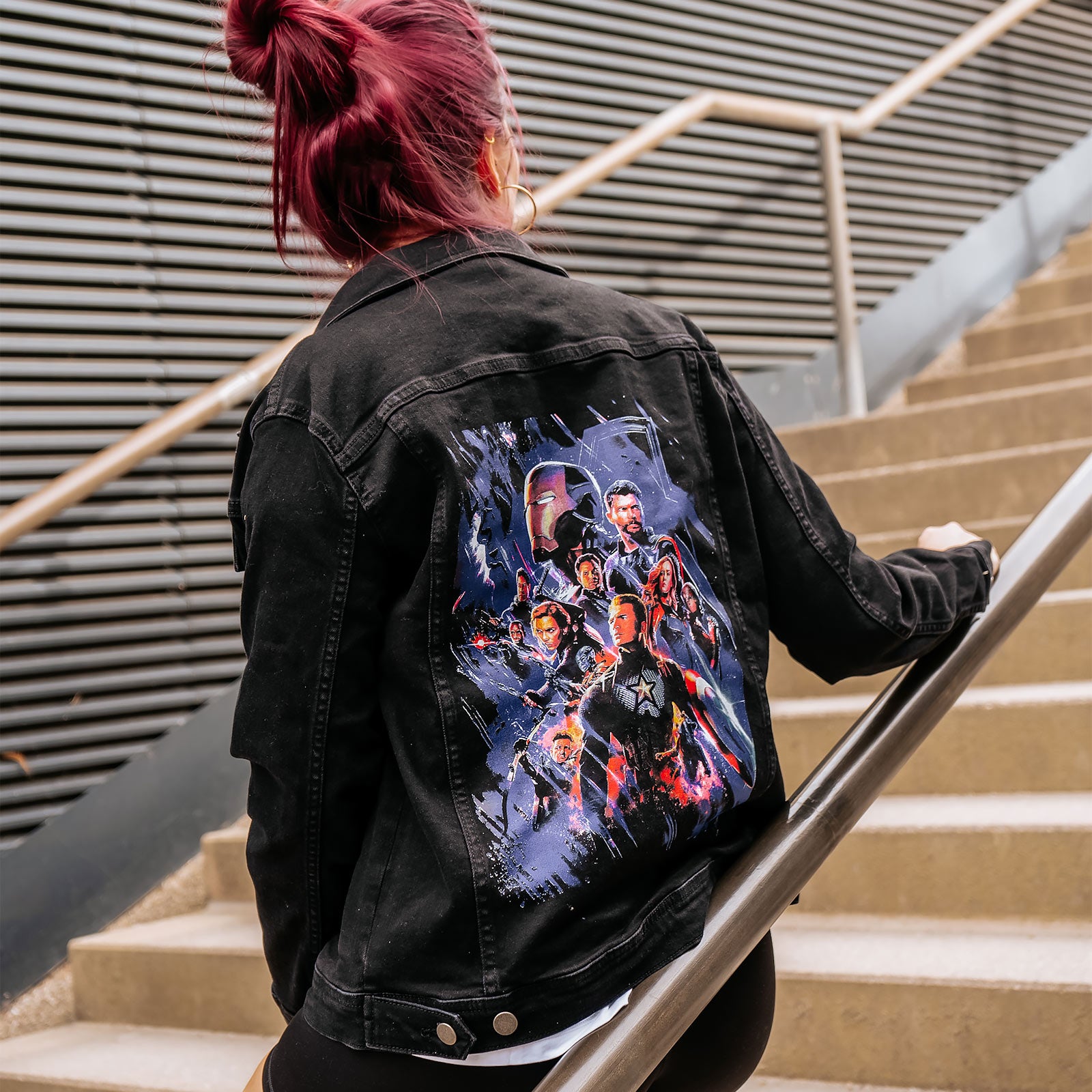 Produktbild The Infinity Saga Group Jeansjacke - Marvel Avengers