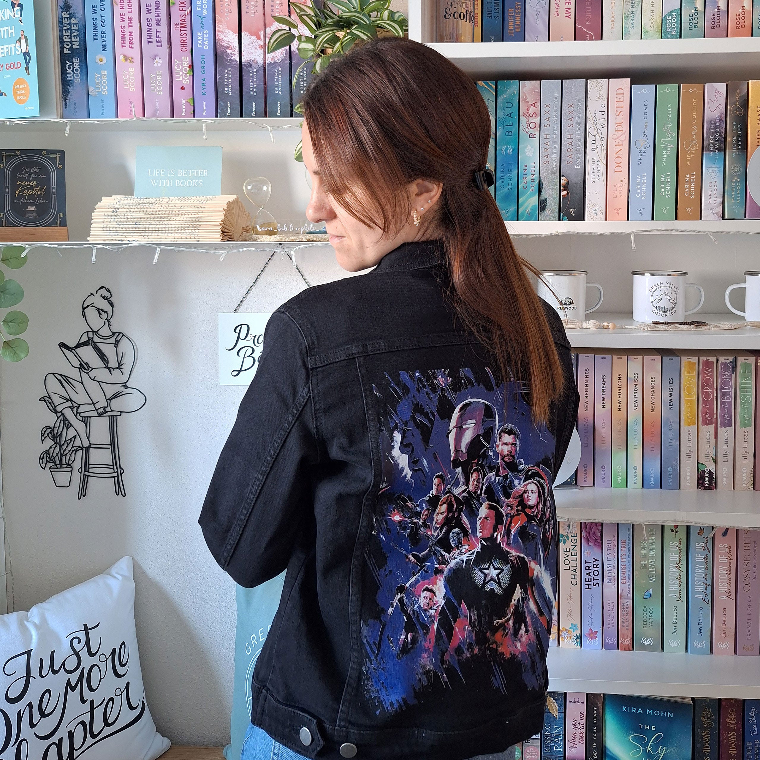 Produktbild The Infinity Saga Group Jeansjacke - Marvel Avengers