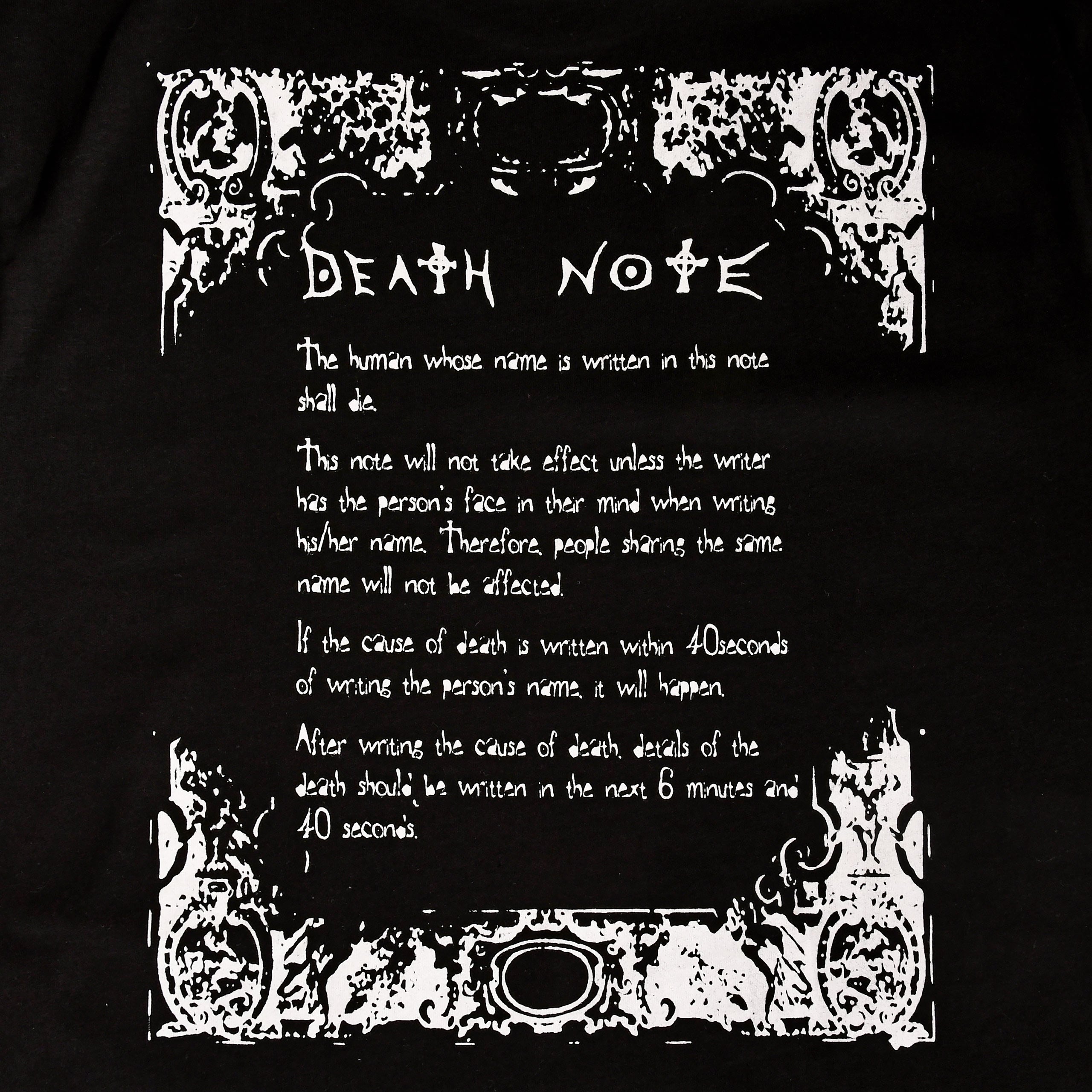 Produktbild Death Note - Ryuk Poster T-Shirt schwarz