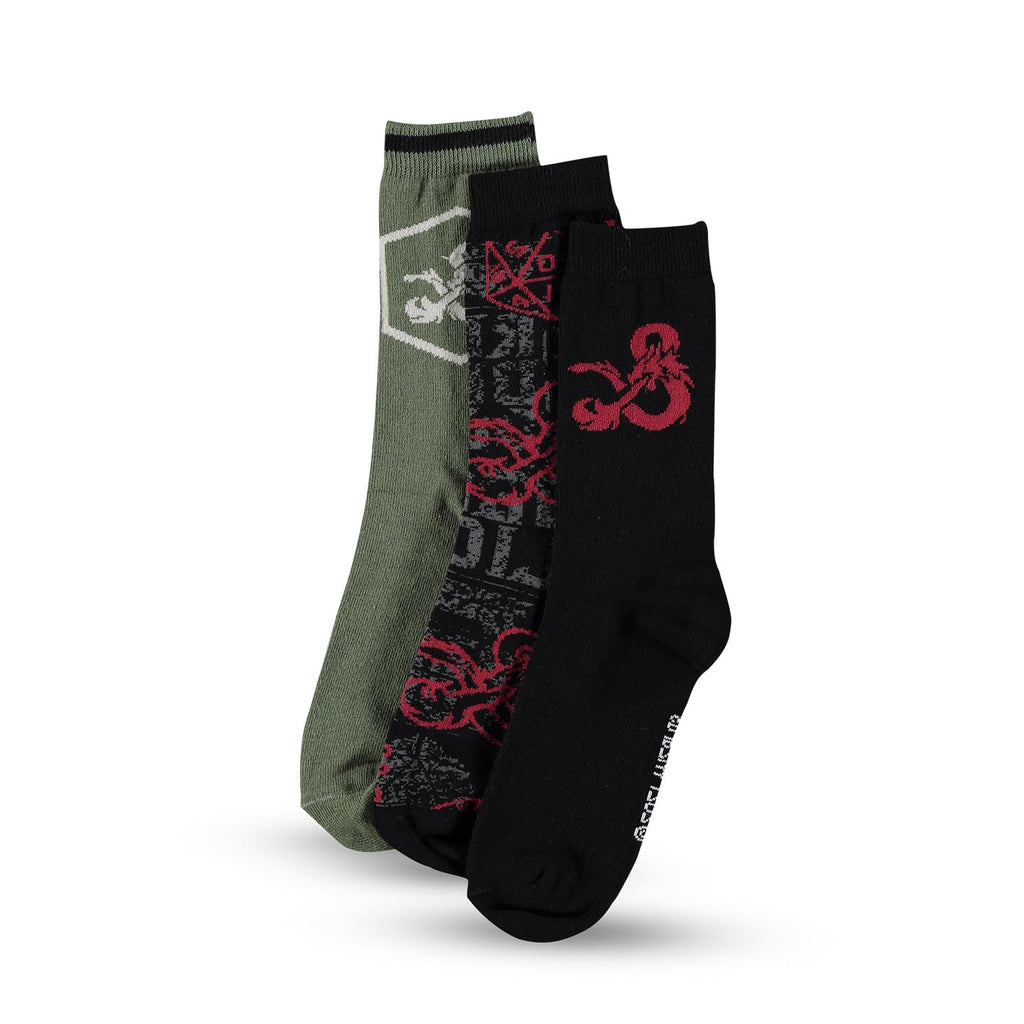Produktbild Dungeons & Dragons - Crew Socken 3er Set