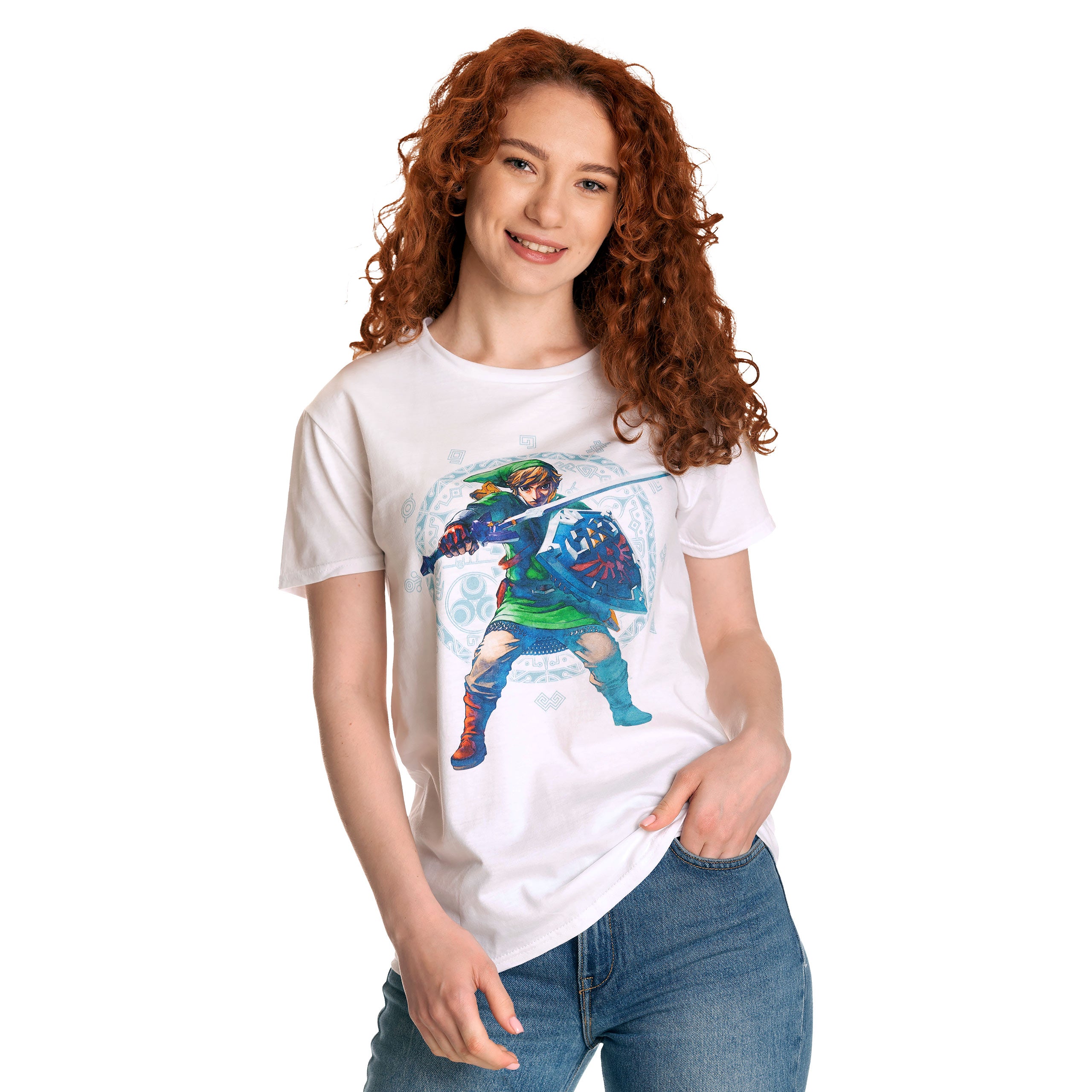 Produktbild Zelda - Skyward Sword Pose T-Shirt weiß