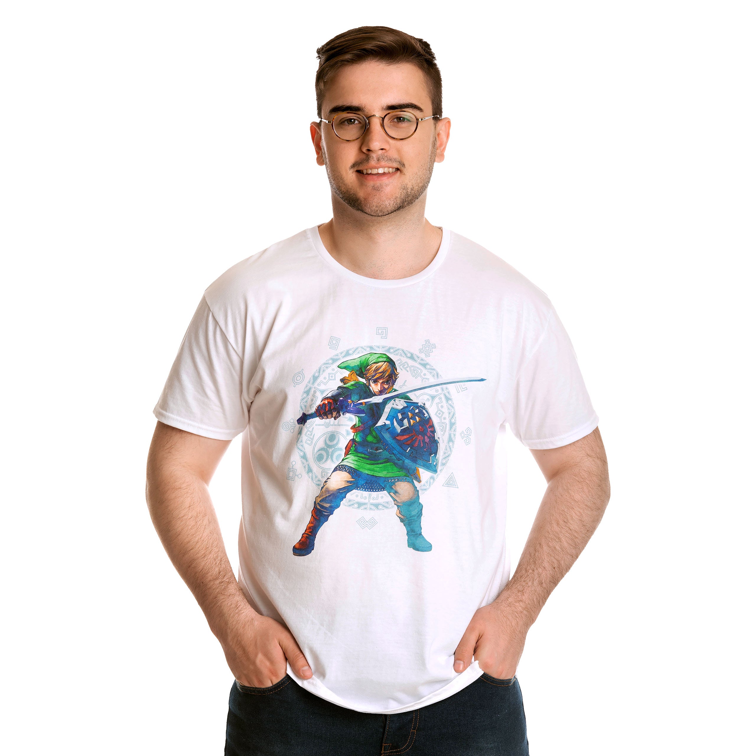 Produktbild Zelda - Skyward Sword Pose T-Shirt weiß