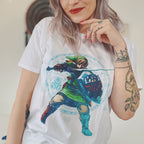 Produktbild Zelda - Skyward Sword Pose T-Shirt weiß
