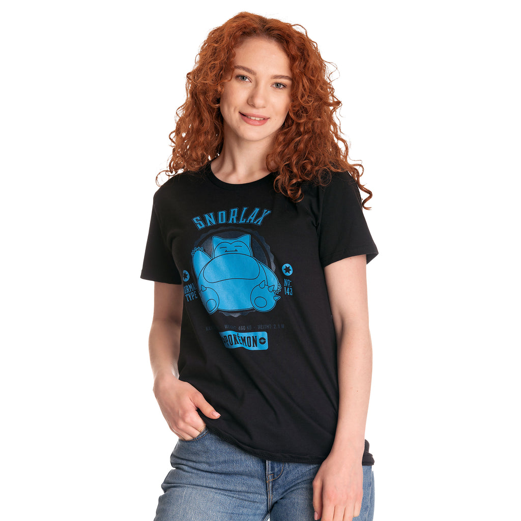 Produktbild Pokemon - Relaxo College T-Shirt schwarz