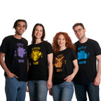 Produktbild Pokemon - Gengar College T-Shirt schwarz