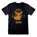 Produktbild Pokemon - Evoli College T-Shirt schwarz