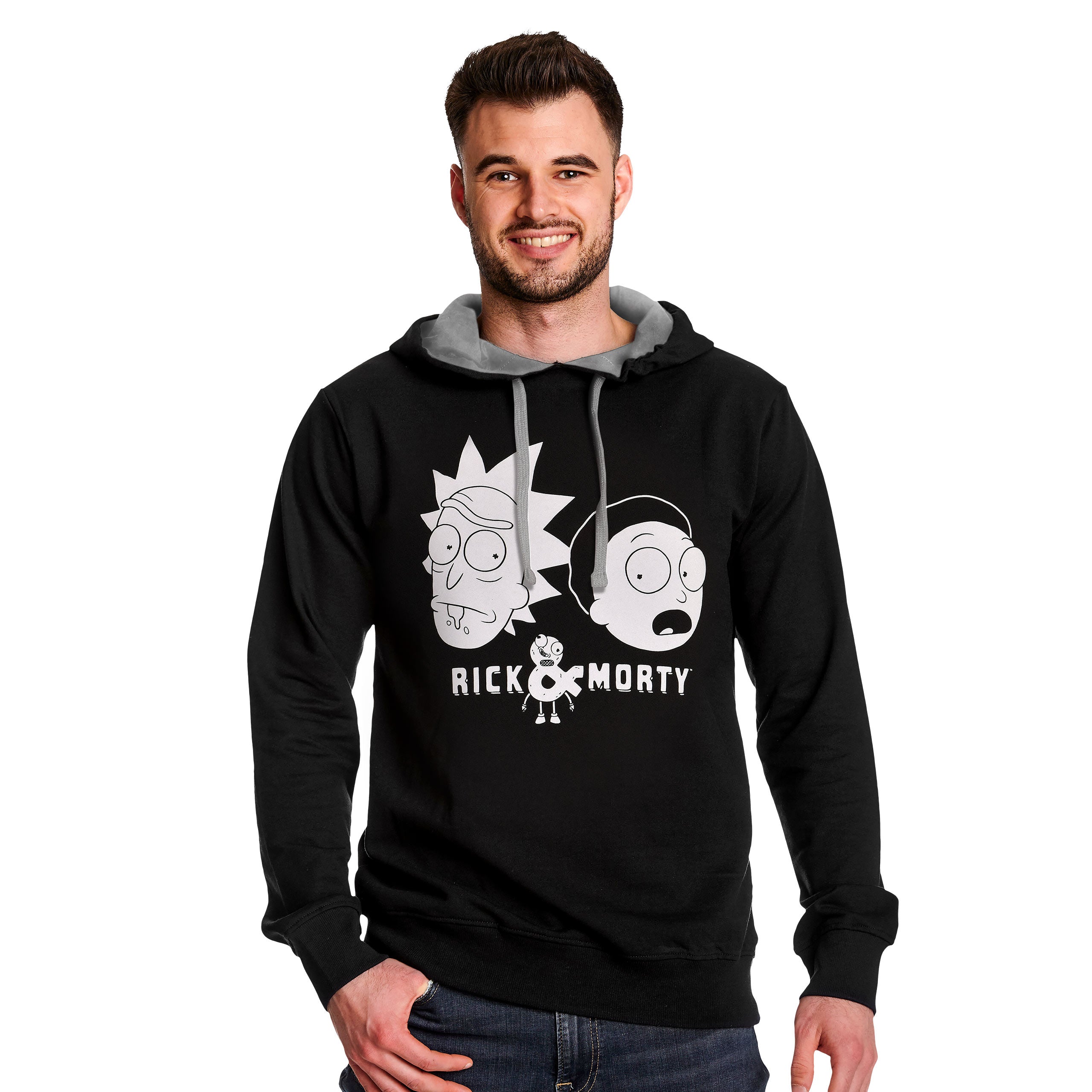 Product image Rick and Morty - Faces Hoodie black