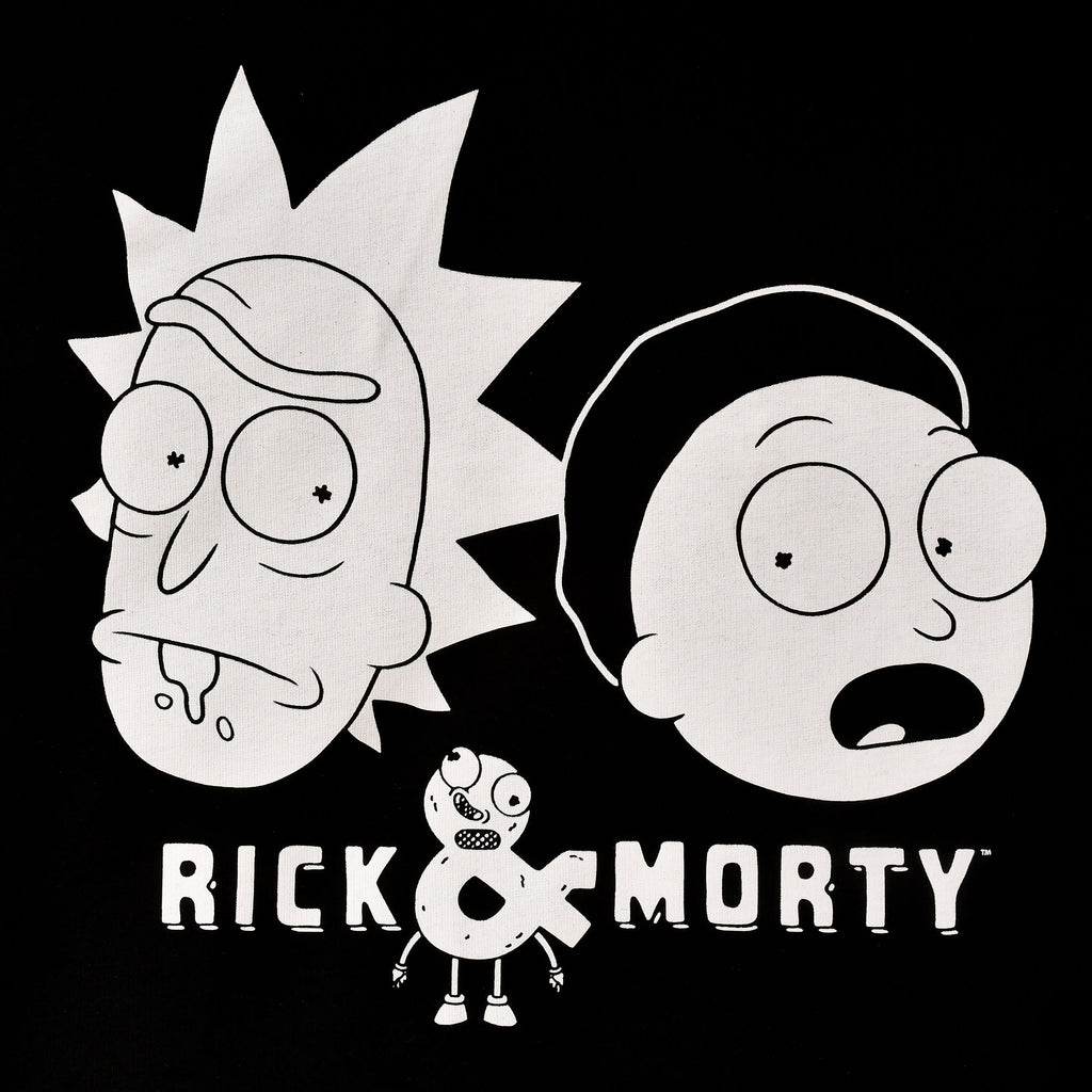 Produktbild Rick and Morty - Faces Hoodie schwarz
