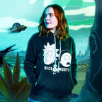 Produktbild Rick and Morty - Faces Hoodie schwarz